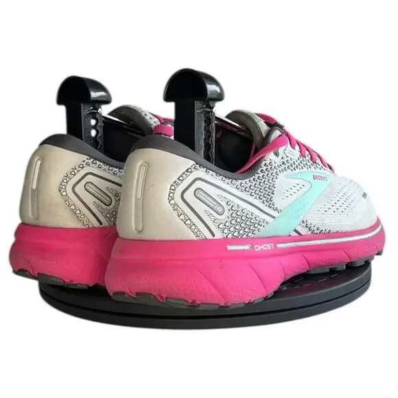 ***SOLD*** Brooks Ghost 14 1203561B024 Mesh Running Sneaker Shoes SZ 9 Pink - Picture 4 of 6